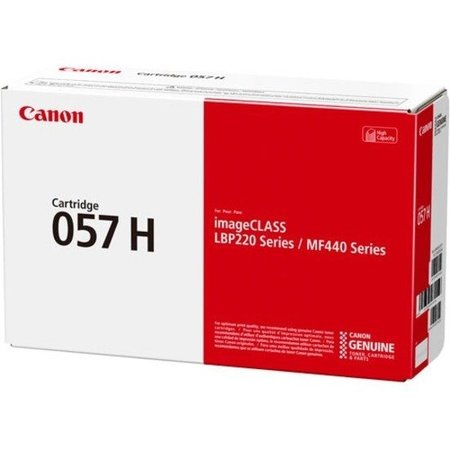 Canon High-Yield Toner 3010C001 (CRG-057H), 10,000 Page-Yield, Black 3010C001